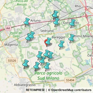 Mappa Cascina Resta, 20010 Vittuone MI, Italia (4.05)