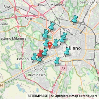 Mappa Bande Nere, 20147 Milano MI, Italia (2.62)