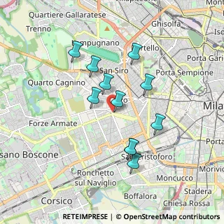 Mappa Bande Nere, 20147 Milano MI, Italia (1.55727)