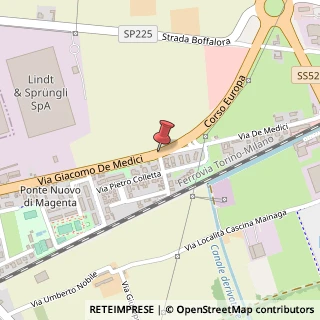 Mappa Via Giacomo de Medici, 13, 20013 Magenta, Milano (Lombardia)