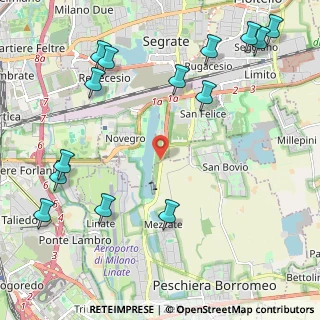 Mappa Via Arnoldo Mondadori, 20134 Segrate MI, Italia (2.83214)