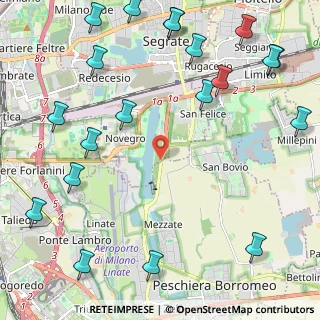 Mappa Via Arnoldo Mondadori, 20134 Segrate MI, Italia (3.0975)