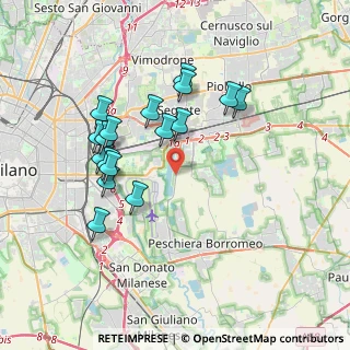 Mappa Via Arnoldo Mondadori, 20134 Segrate MI, Italia (3.50176)