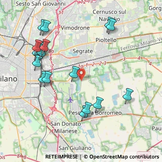 Mappa Via Arnoldo Mondadori, 20134 Segrate MI, Italia (4.83056)