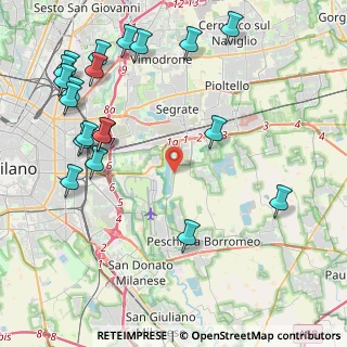 Mappa Via Arnoldo Mondadori, 20134 Segrate MI, Italia (5.388)