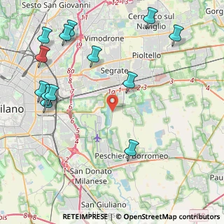 Mappa Via Arnoldo Mondadori, 20134 Segrate MI, Italia (5.42385)