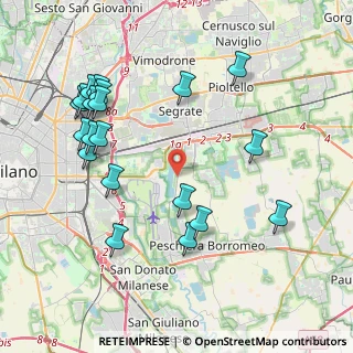 Mappa Via Arnoldo Mondadori, 20134 Segrate MI, Italia (4.527)