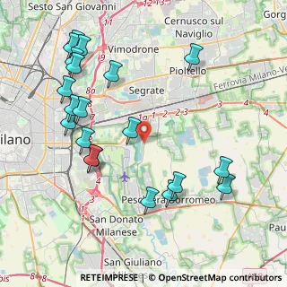 Mappa Via Arnoldo Mondadori, 20134 Segrate MI, Italia (4.7265)