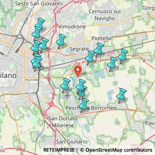 Mappa Via Arnoldo Mondadori, 20134 Segrate MI, Italia (4.12875)