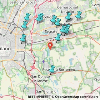 Mappa Via Arnoldo Mondadori, 20134 Segrate MI, Italia (4.60733)