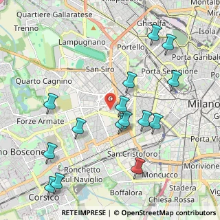 Mappa Via Marostica, 20146 Milano MI, Italia (2.25067)