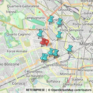 Mappa Via Marostica, 20146 Milano MI, Italia (1.41727)