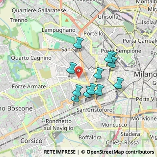 Mappa Via Marostica, 20146 Milano MI, Italia (1.42917)