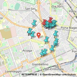 Mappa Via Marostica, 20146 Milano MI, Italia (0.803)