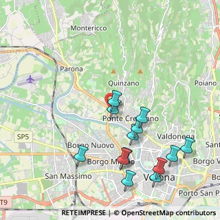 Mappa Via Ca' di Cozzi, 37124 Verona VR, Italia (2.22308)
