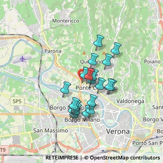 Mappa Via Ca' di Cozzi, 37124 Verona VR, Italia (1.4245)