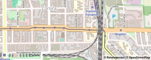Mappa Milano