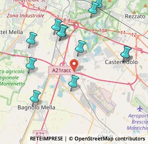 Mappa Via Alessandro Manzoni, 25010 Montirone BS, Italia (4.49083)