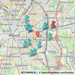 Mappa Corso Ventidue Marzo, 20131 Milano MI, Italia (1.62571)