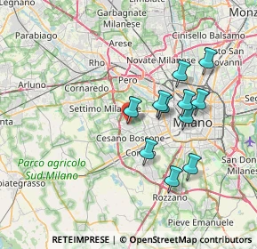 Mappa Via Dalmine, 20152 Milano MI, Italia (6.48)