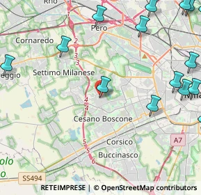 Mappa Via Dalmine, 20152 Milano MI, Italia (6.68765)