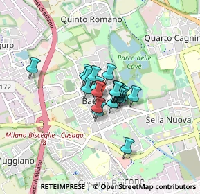 Mappa Via Dalmine, 20152 Milano MI, Italia (0.4385)