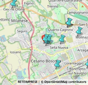 Mappa Via Dalmine, 20152 Milano MI, Italia (2.30636)