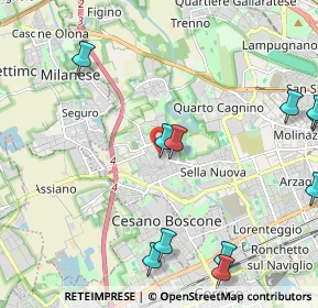 Mappa Via Dalmine, 20152 Milano MI, Italia (2.77091)