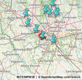 Mappa Via Privata Cesare Faccioli, 20152 Milano MI, Italia (14.04364)