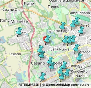 Mappa Via Privata Cesare Faccioli, 20152 Milano MI, Italia (2.3495)