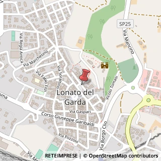 Mappa Via Ugo da Como, 8, 25017 Lonato del Garda, Brescia (Lombardia)