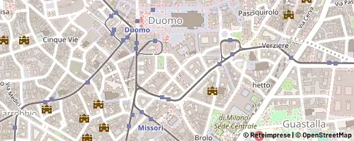 Mappa Mediolan