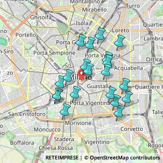 Mappa Via Paolo da Cannobio, 20123 Milano MI, Italia (1.668)