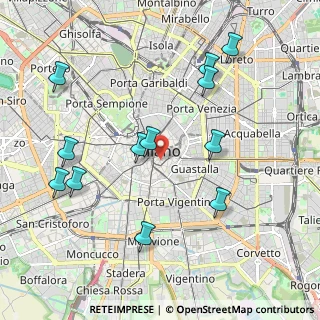 Mappa Via Paolo da Cannobio, 20123 Milano MI, Italia (2.1875)