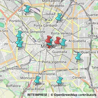 Mappa Via Paolo da Cannobio, 20123 Milano MI, Italia (2.16417)