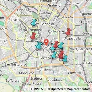 Mappa Via Paolo da Cannobio, 20123 Milano MI, Italia (1.5)