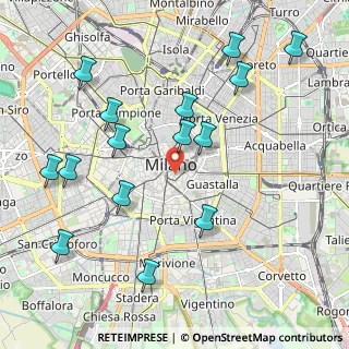 Mappa Via Paolo da Cannobio, 20123 Milano MI, Italia (2.29133)