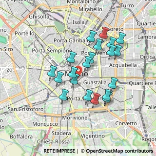 Mappa Via Paolo da Cannobio, 20123 Milano MI, Italia (1.616)