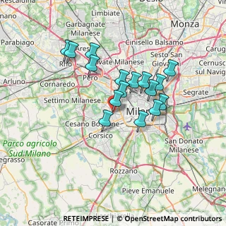 Mappa Via Privata Carlo Antonio Carlone, 20147 Milano MI, Italia (5.78063)