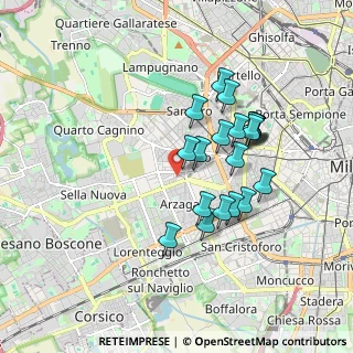 Mappa Via Privata Carlo Antonio Carlone, 20147 Milano MI, Italia (1.5665)