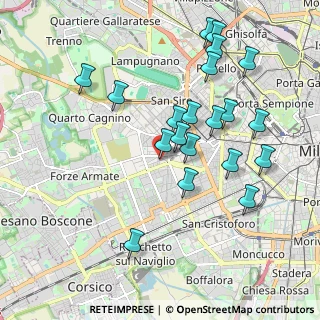 Mappa Via Privata Carlo Antonio Carlone, 20147 Milano MI, Italia (1.964)