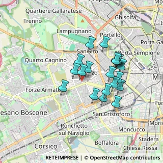 Mappa Via Privata Carlo Antonio Carlone, 20147 Milano MI, Italia (1.4765)