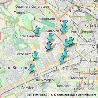 Mappa Via Privata Carlo Antonio Carlone, 20147 Milano MI, Italia (1.47462)