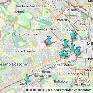 Mappa Via Privata Carlo Antonio Carlone, 20147 Milano MI, Italia (2.15818)