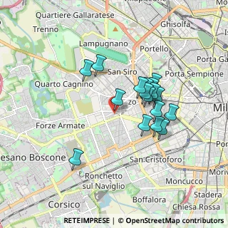 Mappa Via Privata Carlo Antonio Carlone, 20147 Milano MI, Italia (1.46176)
