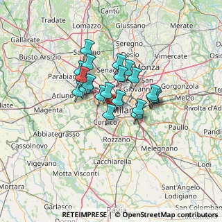 Mappa Via Privata Carlo Antonio Carlone, 20147 Milano MI, Italia (9.5225)