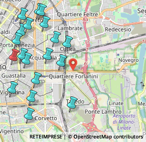 Mappa Via Eugenio Bellosio, 20138 Milano MI, Italia (2.70211)