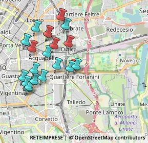 Mappa Via Eugenio Bellosio, 20138 Milano MI, Italia (2.0365)