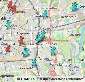 Mappa Via Eugenio Bellosio, 20138 Milano MI, Italia (2.42867)
