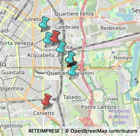 Mappa Via Eugenio Bellosio, 20138 Milano MI, Italia (1.34308)